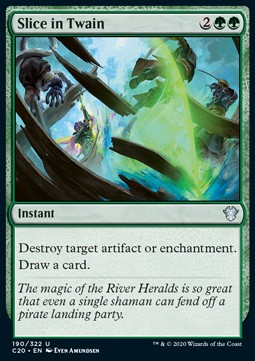 Slice in Twain - Commander: Ikoria (Uncommon) [C20-190]