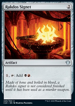 Rakdos Signet - Commander: Ikoria (Uncommon) [C20-249]