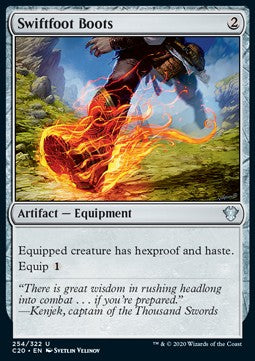 Swiftfoot Boots - Commander: Ikoria (Uncommon) [C20-254]