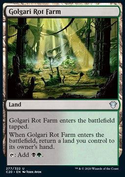 Golgari Rot Farm - Commander: Ikoria (Uncommon) [C20-277]