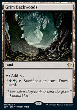 Grim Backwoods - Commander: Ikoria (Rare) [C20-278]