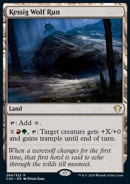 Kessig Wolf Run - Commander: Ikoria (Rare) [C20-284]