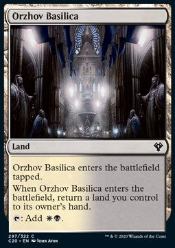 Orzhov Basilica - Commander: Ikoria (Common) [C20-297]