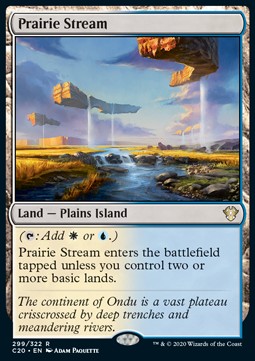 Prairie Stream - Commander: Ikoria (Rare) [C20-299]
