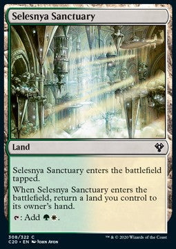 Selesnya Sanctuary - Commander: Ikoria (Common) [C20-308]