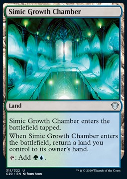 Simic Growth Chamber - Commander: Ikoria (Uncommon) [C20-311]