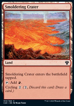 Smoldering Crater - Commander: Ikoria (Common) [C20-313]
