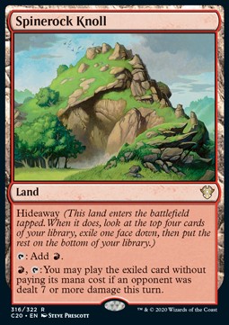 Spinerock Knoll - Commander: Ikoria (Rare) [C20-316]