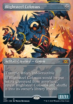 Blightsteel Colossus - Double Masters: Extras (Mythic) [X2XM-357]