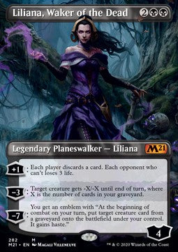 Liliana, Waker of the Dead (V.1) - Core 2021: Extras (Mythic) [XM21-282]