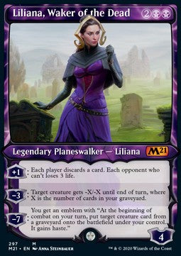 Liliana, Waker of the Dead (V.2) - Core 2021: Extras (Mythic) [XM21-297]