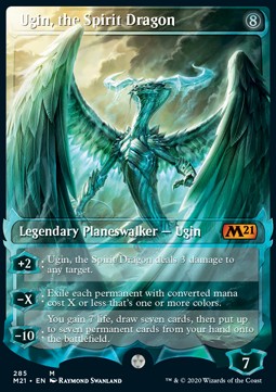Ugin, the Spirit Dragon (V.2) - Core 2021: Extras (Mythic) [XM21-285]
