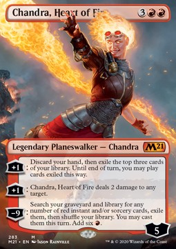 Chandra, Heart of Fire (V.1) - Core 2021: Extras (Mythic) [XM21-283]