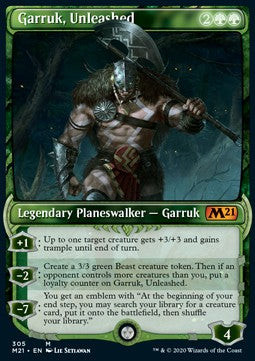Garruk, Unleashed (V.2) - Core 2021: Extras (Mythic) [XM21-305]