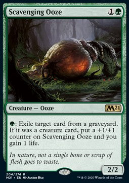 Scavenging Ooze - Core 2021 (Rare) [M21-204]