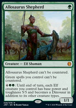 Allosaurus Shepherd - Jumpstart (Mythic) [JMP-28]