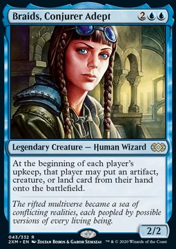 Braids, Conjurer Adept - Double Masters (Rare) [2XM-43]