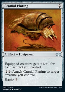Cranial Plating - Double Masters (Uncommon) [2XM-245]