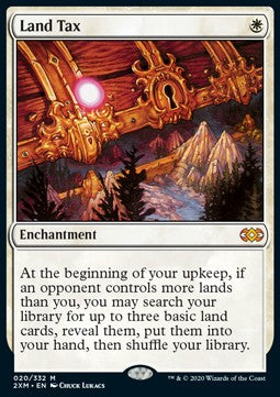 Land Tax - Double Masters (Mythic) [2XM-20]