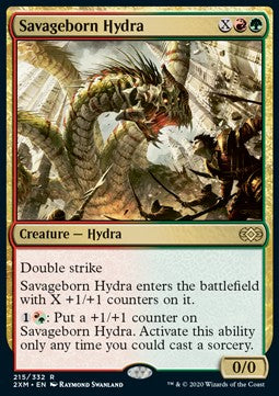 Savageborn Hydra - Double Masters (Rare) [2XM-215]