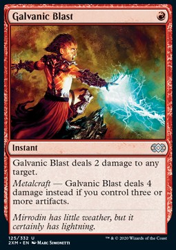 Galvanic Blast - Double Masters (Uncommon) [2XM-125]