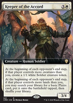 Keeper of the Accord - Commander Legends: Extras (Rare) [XCMR-621]