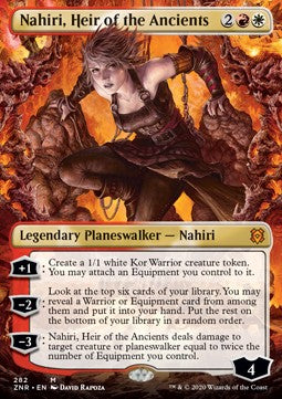 Nahiri, Heir of the Ancients - Zendikar Rising: Extras (Mythic) [XZNR-282]