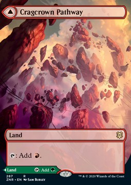 Cragcrown Pathway // Timbercrown Pathway - Zendikar Rising: Extras (Rare) [XZNR-287]
