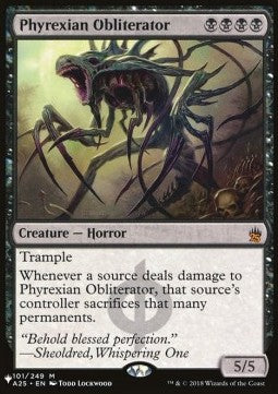 Phyrexian Obliterator - The List (Mythic) [ZNL-101]