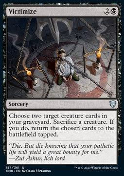 Victimize - Commander Legends (Uncommon) [CMR-157]