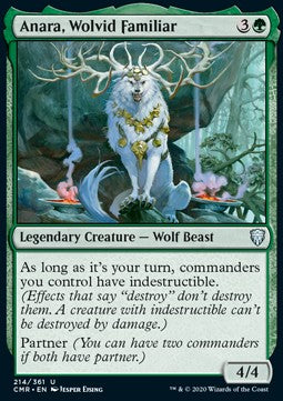 Anara, Wolvid Familiar - Commander Legends (Uncommon) [CMR-214]