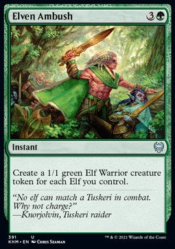Elven Ambush - Kaldheim: Extras (Uncommon) [XKHM-391]
