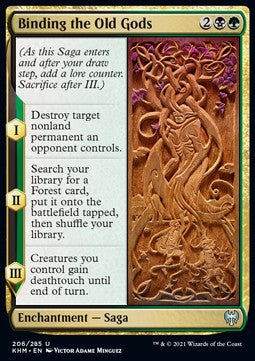 Binding the Old Gods - Kaldheim (Uncommon) [KHM-206]