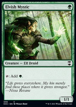 Elvish Mystic - Commander: Kaldheim (Common) [KHC-58]