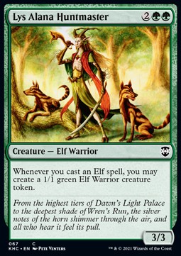 Lys Alana Huntmaster - Commander: Kaldheim (Common) [KHC-67]