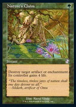 Nature's Claim - Time Spiral Remastered: Extras (Time Shifted) [XTSR-364]