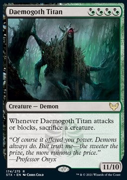 Daemogoth Titan - Strixhaven: School of Mages (Rare) [STX-174]