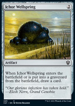 Ichor Wellspring - Commander: Strixhaven (Common) [C21-245]