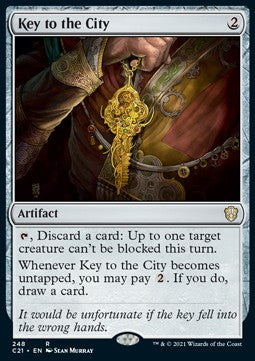 Key to the City - Commander: Strixhaven (Rare) [C21-248]