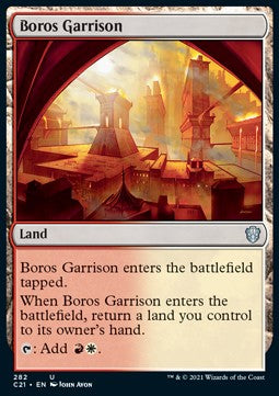 Boros Garrison - Commander: Strixhaven (Uncommon) [C21-282]