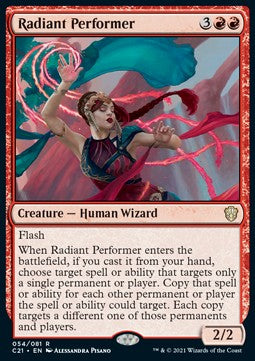 Radiant Performer - Commander: Strixhaven (Rare) [C21-54]