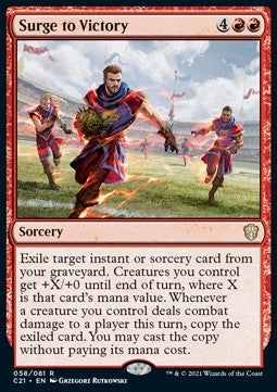 Surge to Victory - Commander: Strixhaven (Rare) [C21-58]