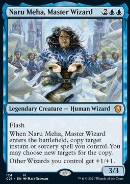 Naru Meha, Master Wizard - Commander: Strixhaven (Mythic) [C21-124]