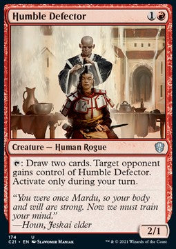 Humble Defector - Commander: Strixhaven (Uncommon) [C21-174]