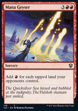 Mana Geyser - Commander: Strixhaven (Common) [C21-176]