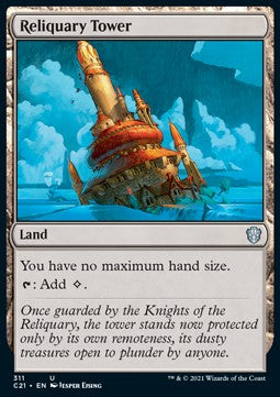 Reliquary Tower - Commander: Strixhaven (Uncommon) [C21-311]
