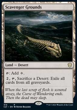 Scavenger Grounds - Commander: Strixhaven (Rare) [C21-314]