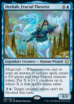 Deekah, Fractal Theorist - Commander: Strixhaven (Rare) [C21-26]
