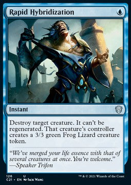 Rapid Hybridization - Commander: Strixhaven (Uncommon) [C21-126]