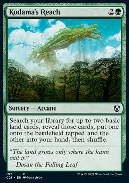 Kodama's Reach - Commander: Strixhaven (Common) [C21-197]